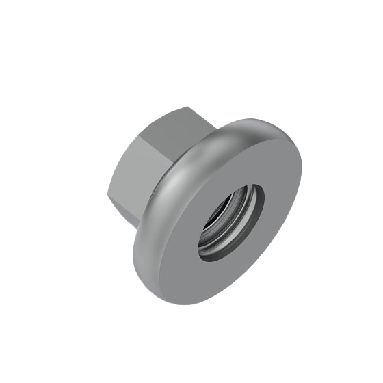 John Deere 9/16" Hexagonal Lock Nut, 2-Pack