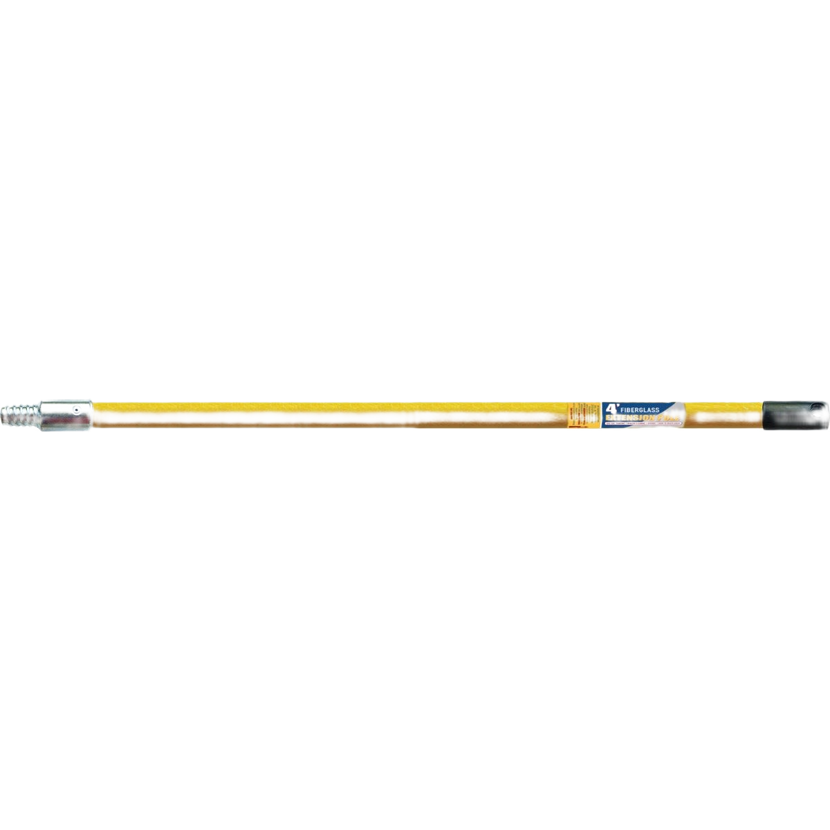Yellow fiberglass 4 ft. single piece extension pole for paint sprayers and home improvement tools under $50 collections