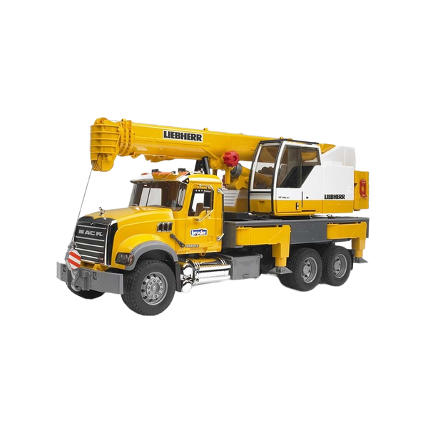 Bruder MACK Granite Crane Truck – Durable & Detailed Model