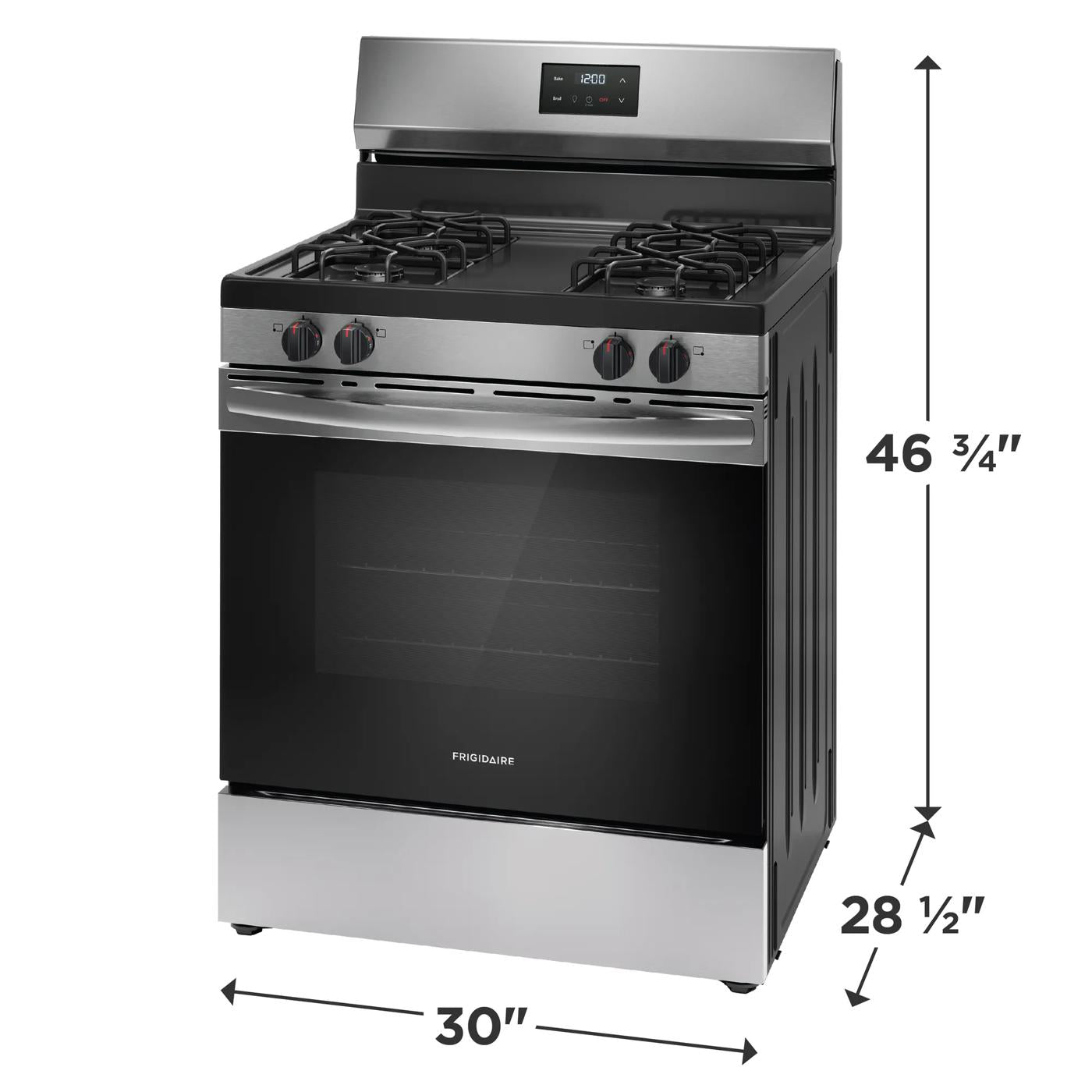 30" Gas Range