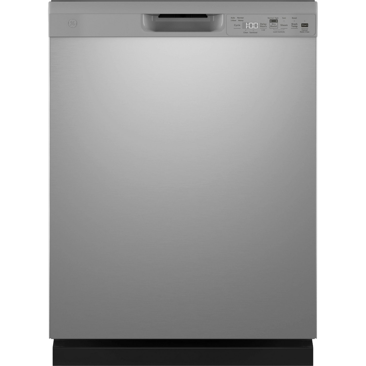GE ENERGY STAR Front Control with Plastic Interior Dishwasher with Sanitize Cycle & Dry Boost
