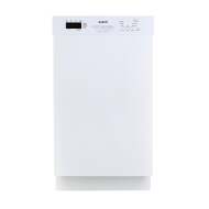 Avanti 18" Built In Dishwasher - White