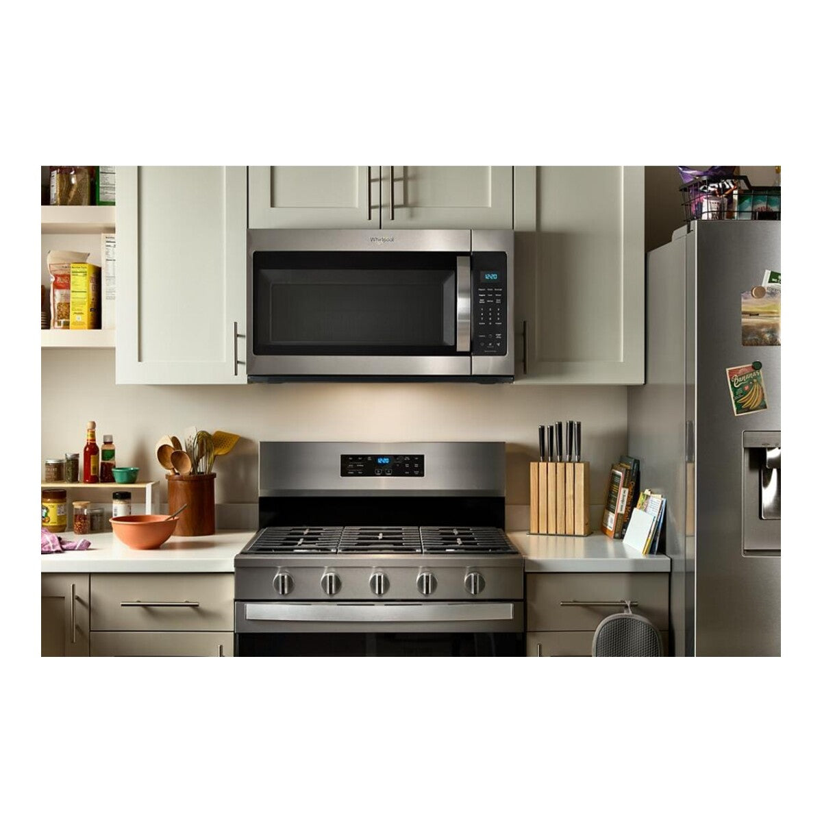 1.9 cu ft. Over the Range Microwave with Sensor Cooking Technology - 1000 Watts