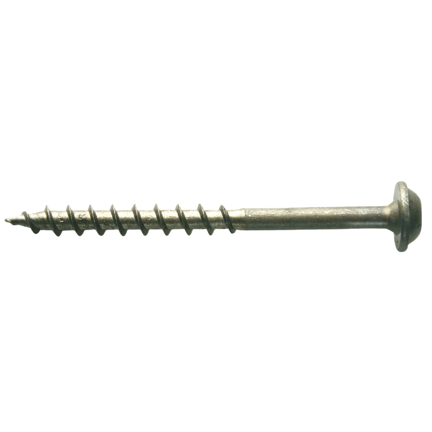 Single zinc-plated coarse thread washer head screw for woodworking and home improvement projects under $50 collection