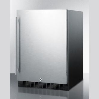 24-inch wide outdoor all-refrigerator in stainless steel for kitchen appliances and home improvement collections