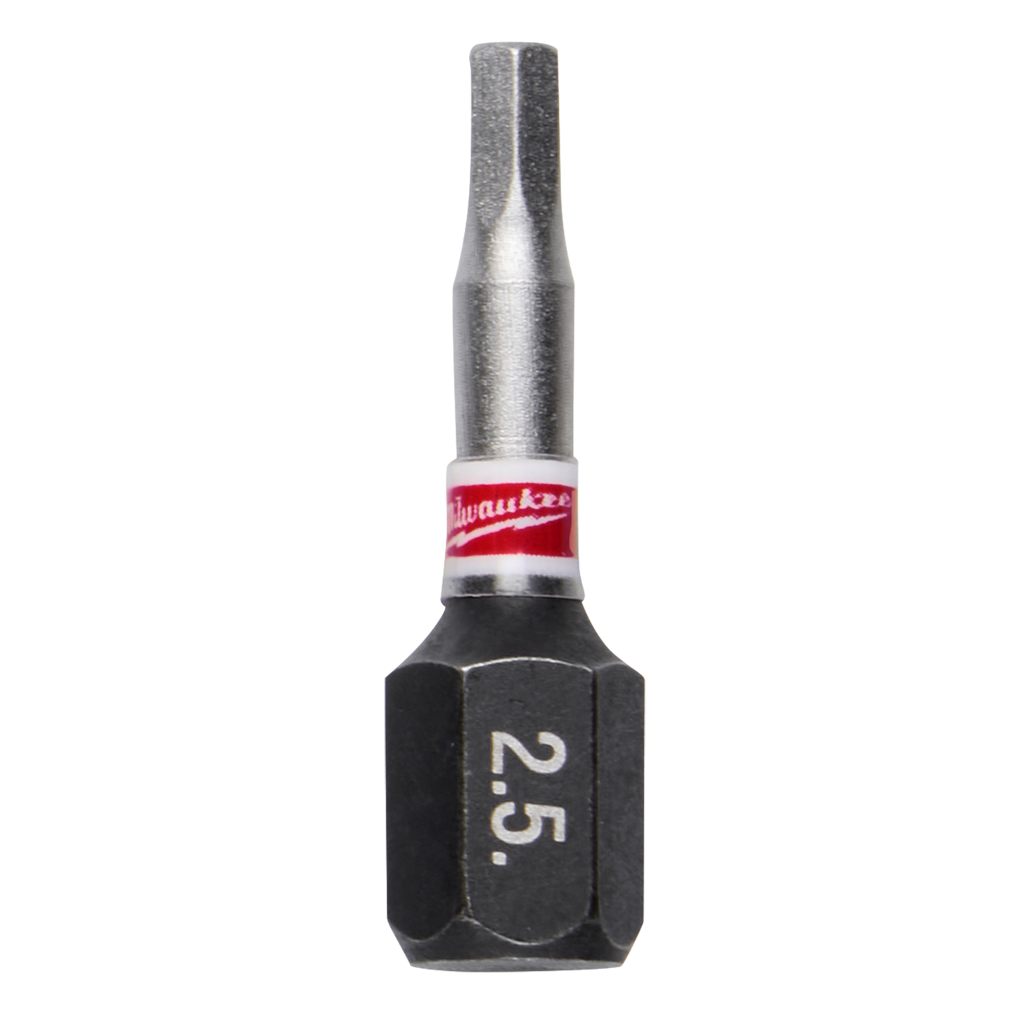 Milwaukee SHOCKWAVE™ Impact Duty 1"  Hex 2.5MM Insert Bits Bulk 25