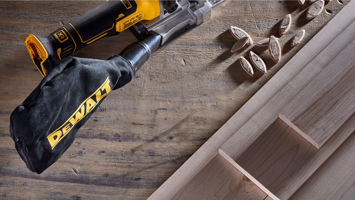 DEWALT 20V MAX* XR® Brushless Biscuit Joiner (Tool Only)