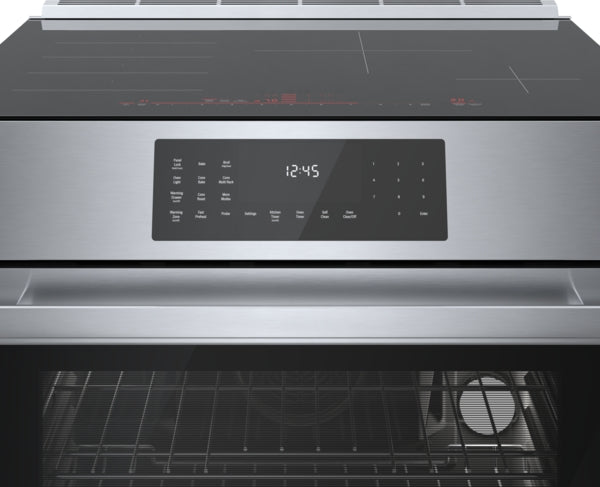 Benchmark™, Induction Slide-in Range, 30'', Stainless Steel