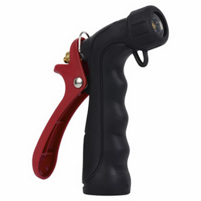 Heavy-duty water hose nozzle with ergonomic grip and adjustable spray for lawn and garden watering tools under $50 collections