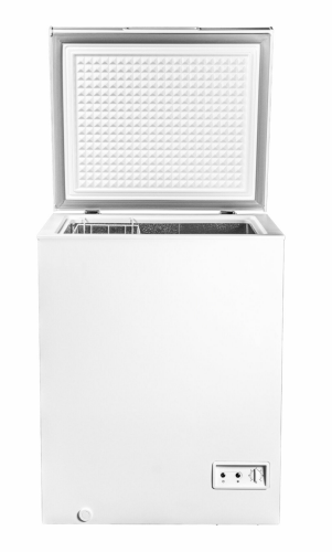 5 Cuft Chest Freezer, 1 Basket, Up Front Temp Control, 5 Yr Warranty