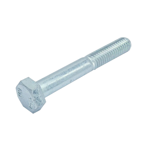 Hexagonal head metal screw with partial threading, suitable for John Deere parts and hardware applications under $50 collection