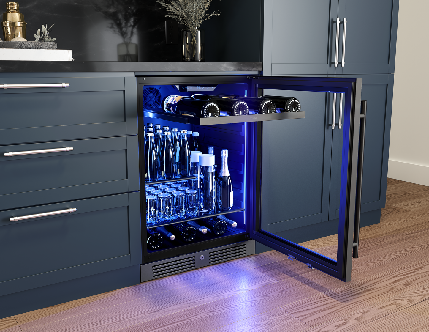 Beverage Center 24", Reversible Single Zone