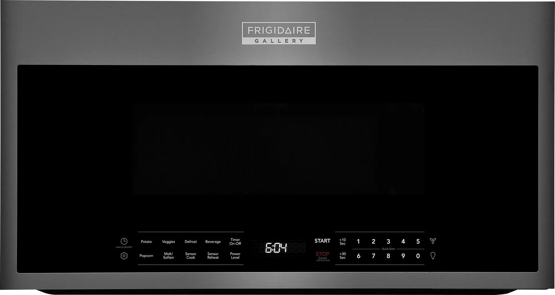 Stainless steel over-the-range microwave with sensor cook and digital control panel in Microwaves and Appliances collections