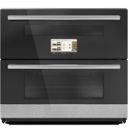 CAFÉ™ 30" Duo Smart Single Wall Oven in Platinum Glass