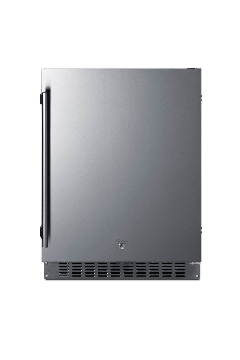 Compact built-in stainless steel undercounter refrigerator with ADA compliance in refrigerators and appliances collection