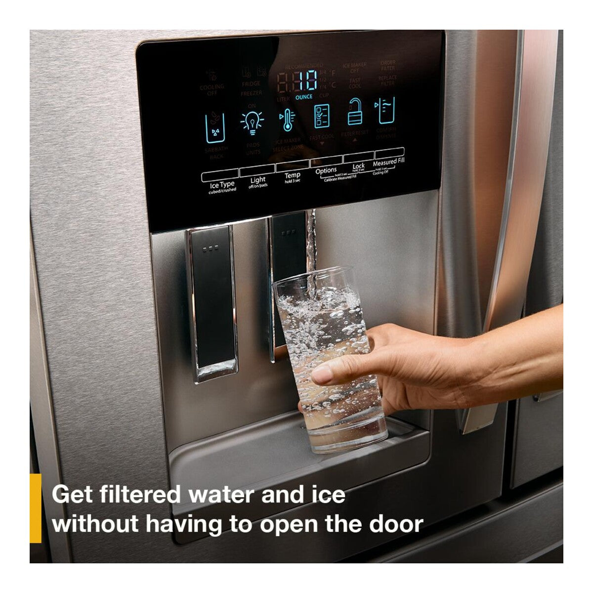 36-Inch Wide French Door Bottom Mount Refrigerator - 25 cu. ft.