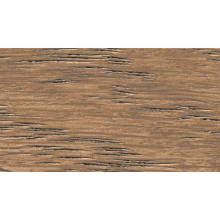Close-up of wood surface with gray cashmere oil-based stain showing natural grain in home improvement finish sample