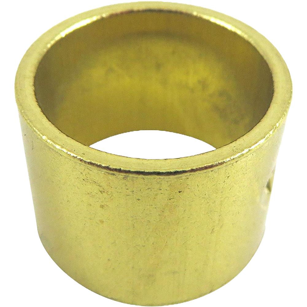 Brass ferrule sleeve measuring 25 mm, designed for woodworking and home improvement applications