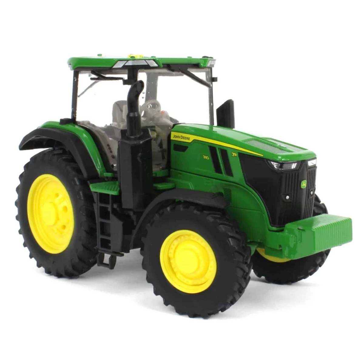 TOMY John Deere 1:32 Scale 7R 310 Tractor with Front Weights & Steerable MFWD Axle