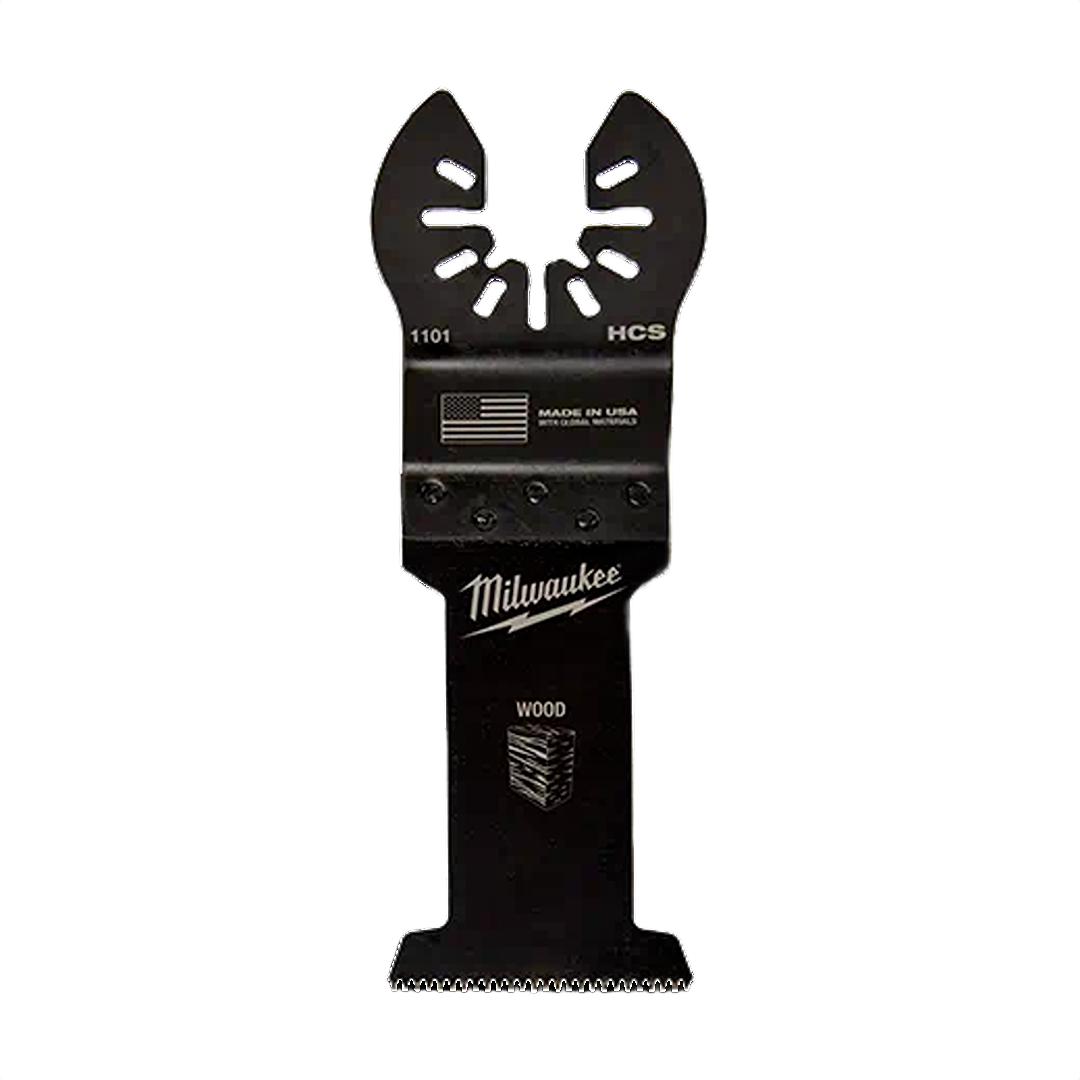 Black high carbon steel wood blade with aggressive tooth design for woodworking and power tool accessories collections