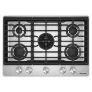 KitchenAid® 30 in. Gas Cooktop with 5 Burners and Integrated Wok Grate