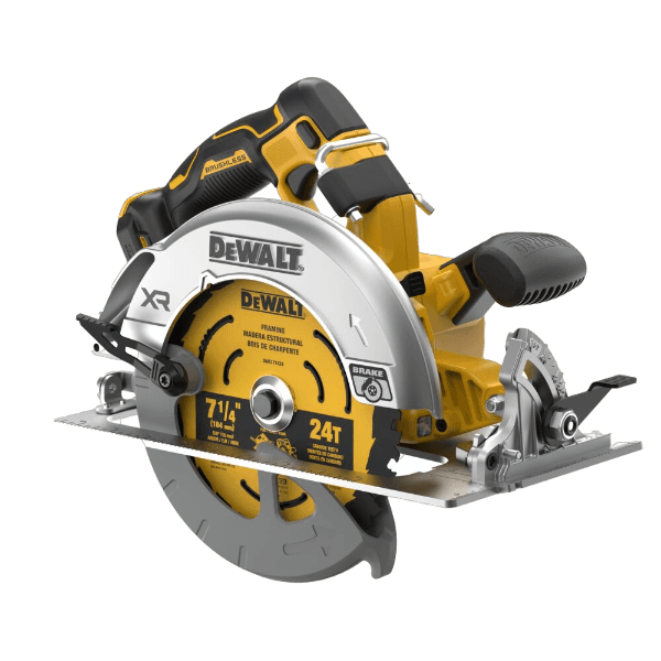 Cordless 7-1/4 inch circular saw with brushless motor for woodworking and home improvement power tool collections