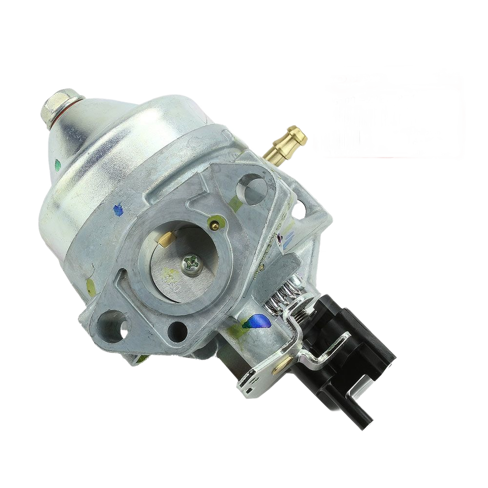 Metal carburetor assembly with mechanical linkages for Honda equipment in parts and lubricants collection