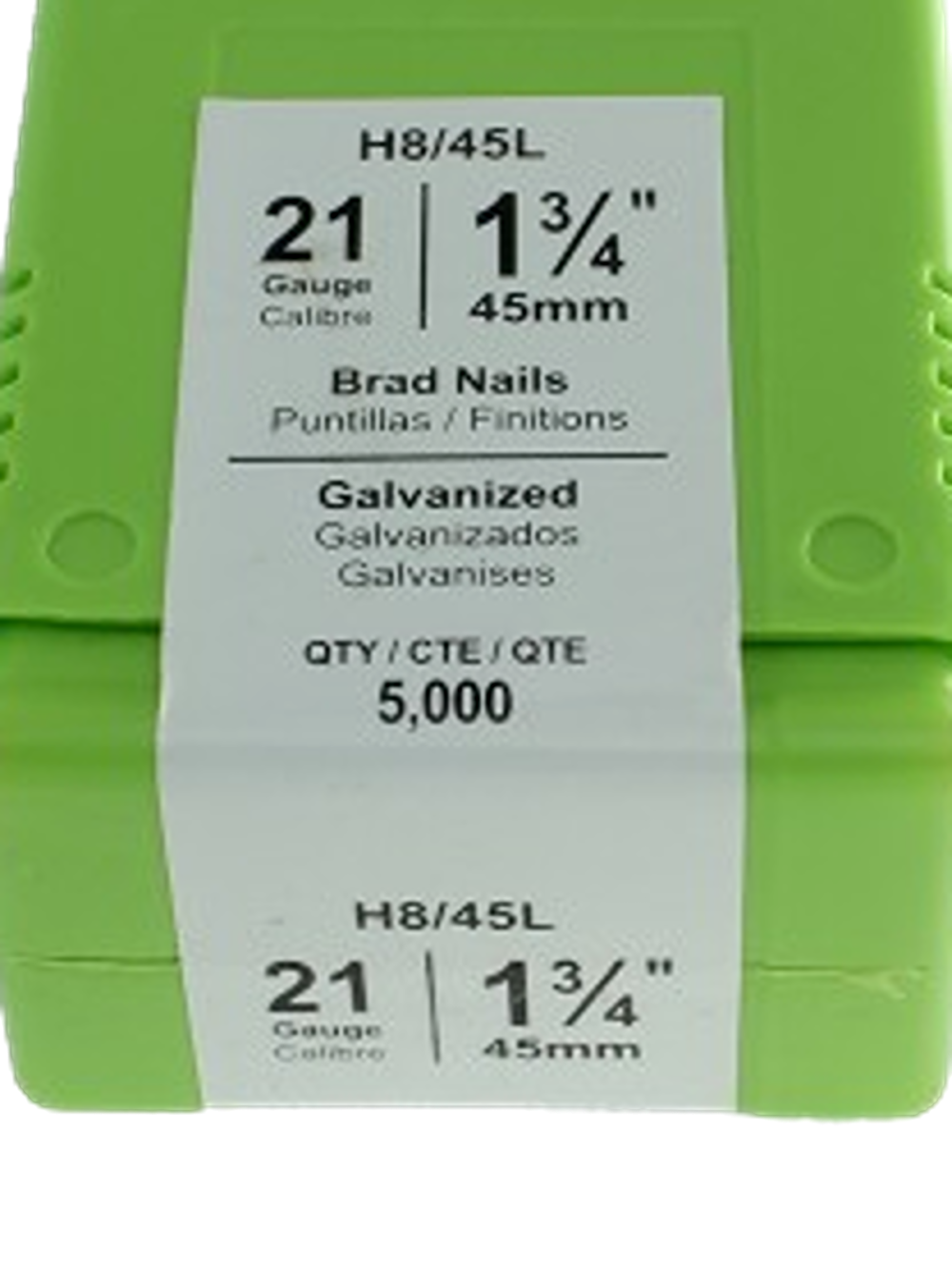 Grex 21-Gauge Brads, 1-3/4 in., 5,000-Count