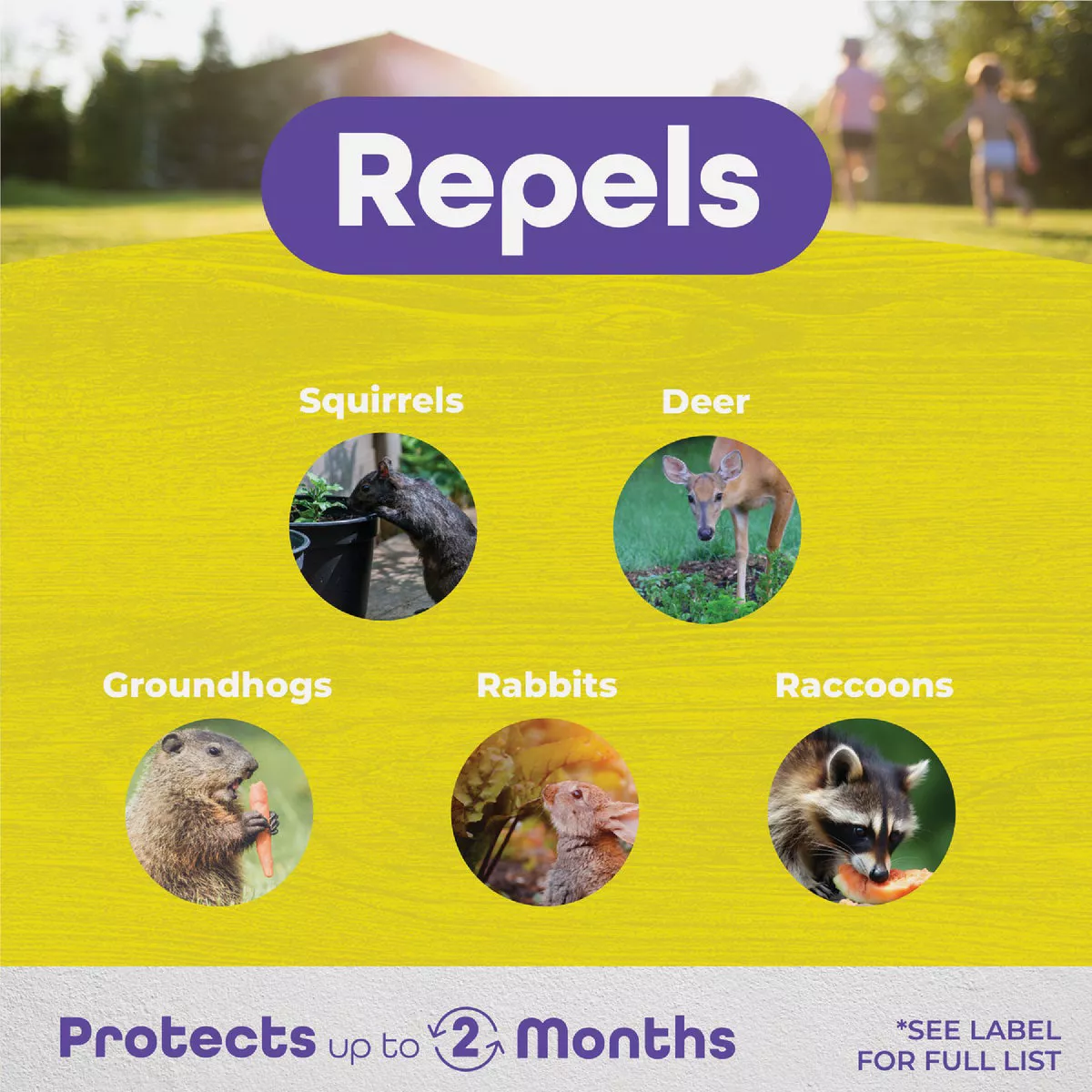 Bonide Repels-All 3 Lb. Granules Animal Repellent