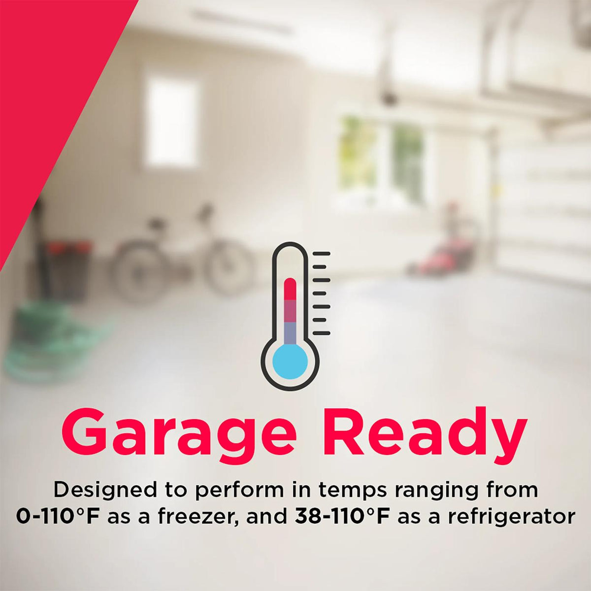 5 Cu. Ft. Garage Ready Chest Freezer