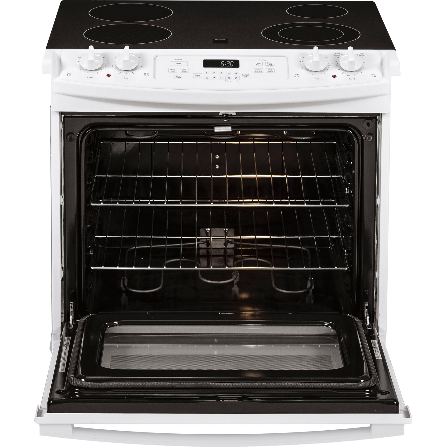 GE® 30" Drop-In Electric Range