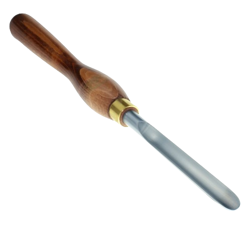 Woodworking detail gouge with wooden handle and brass ferrule in woodworking tools under 100 collection