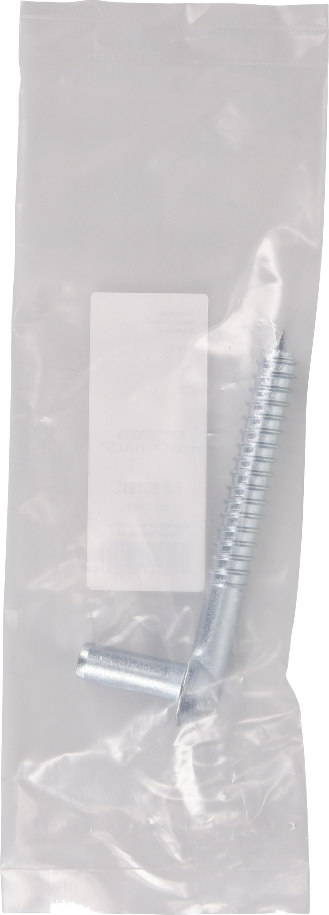 Hardware Essentials Gate Screw Hook Zinc (1/2" x 4")