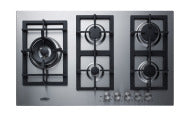 34" Wide 5-Burner Gas Cooktop In Stainless Steel