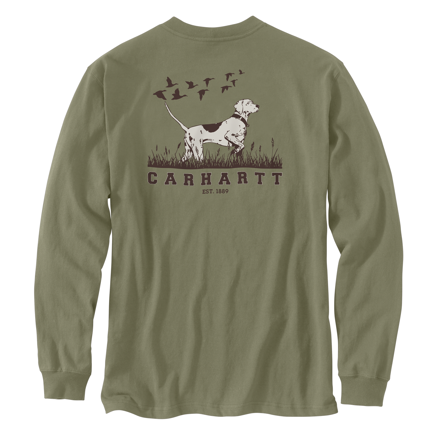 Carhartt Men's Irvine Relaxed Pointer Long Sleeve T-Shirt