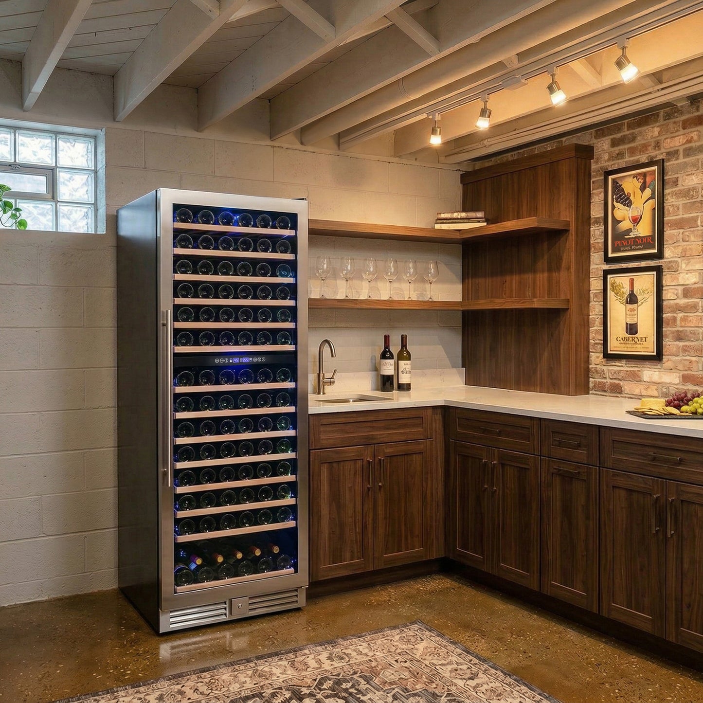 24" Avanti Refresh Dual-Zone Wine Cooler - Stainless Steel
