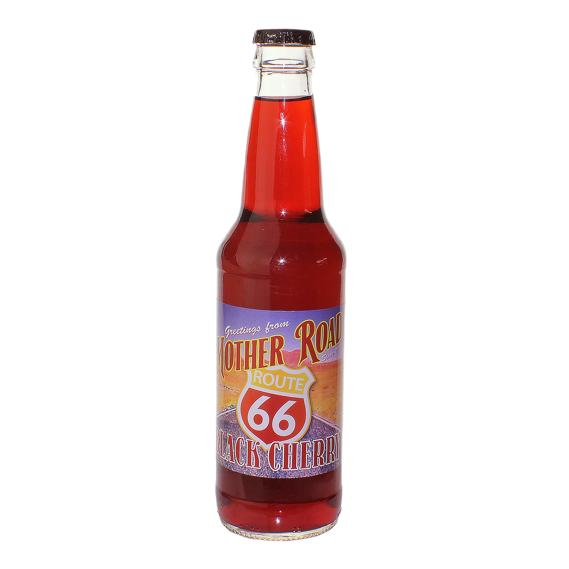 Mother Road Route 66 Black Cherry Soda 12 oz. – Hartville Hardware