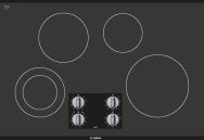 500 Series, Electric Cooktop, 30, Without Frame