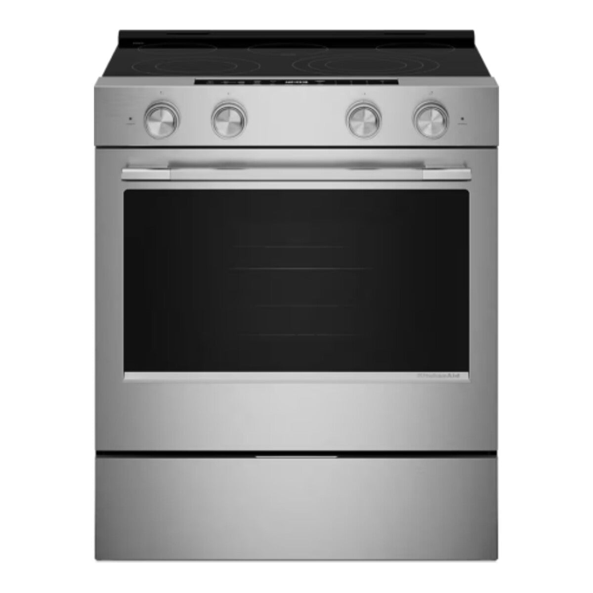 5.3 Cu. Ft. Smart Slide-in Electric Range with Convection Cooking Modes