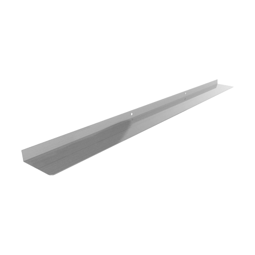 Silver metal flush mount deflector vent designed for 24-inch microwave drawers in Kitchen & Kitchenware collection