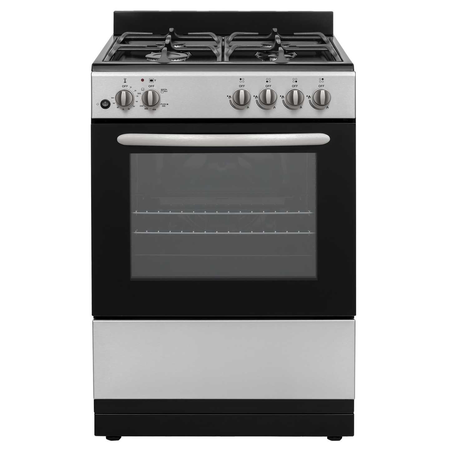 Element Electronics 24" Gas Range (EGR244MCCS)