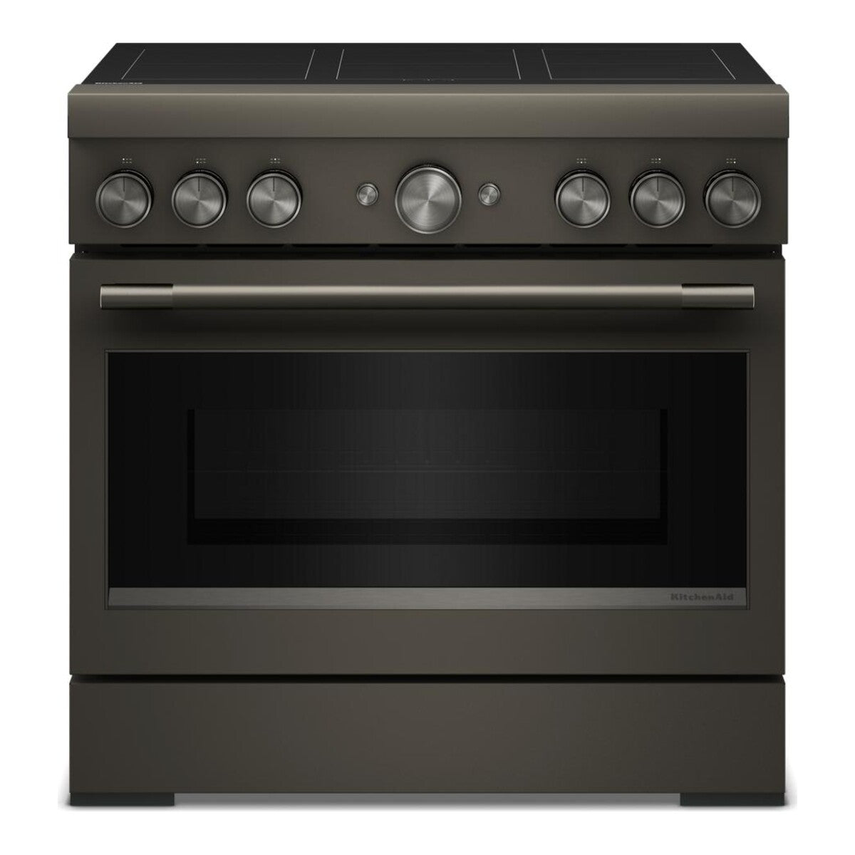 36-Inch 6-Element Induction Freestanding Commercial-Style Range with Air Fry