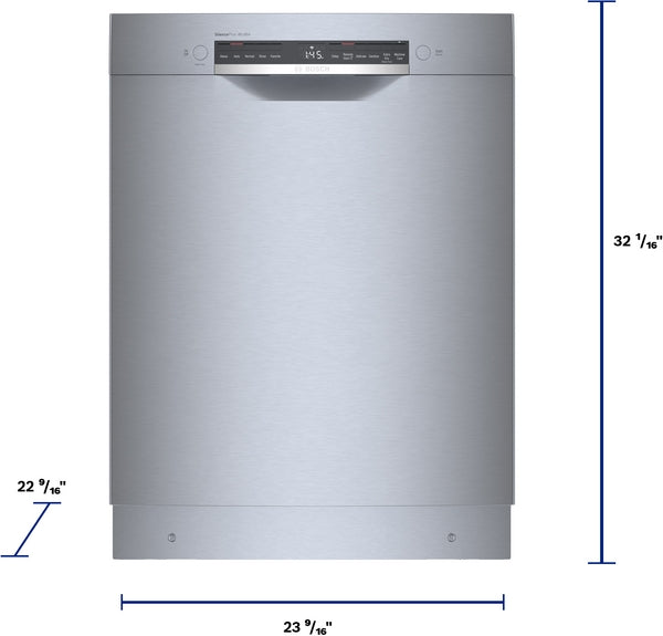 300 Series, Dishwasher, 24'', Stainless Steel Anti-fingerprint
