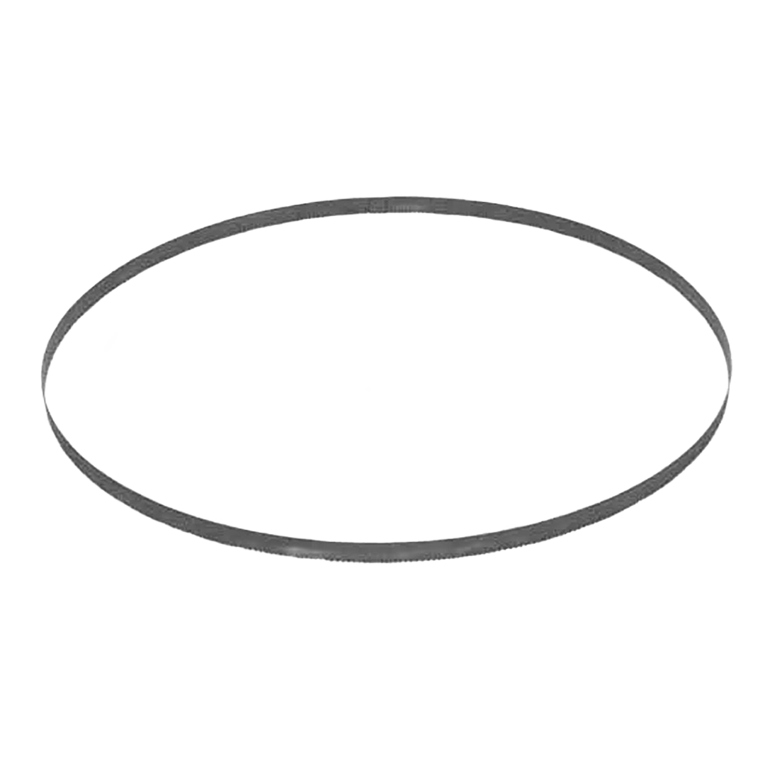 Set of three Milwaukee metal cutting band saw blades designed for power tool accessories and home improvement tasks.