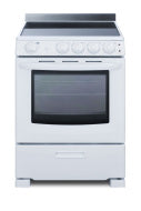 24" Wide Electric Smooth-Top Range