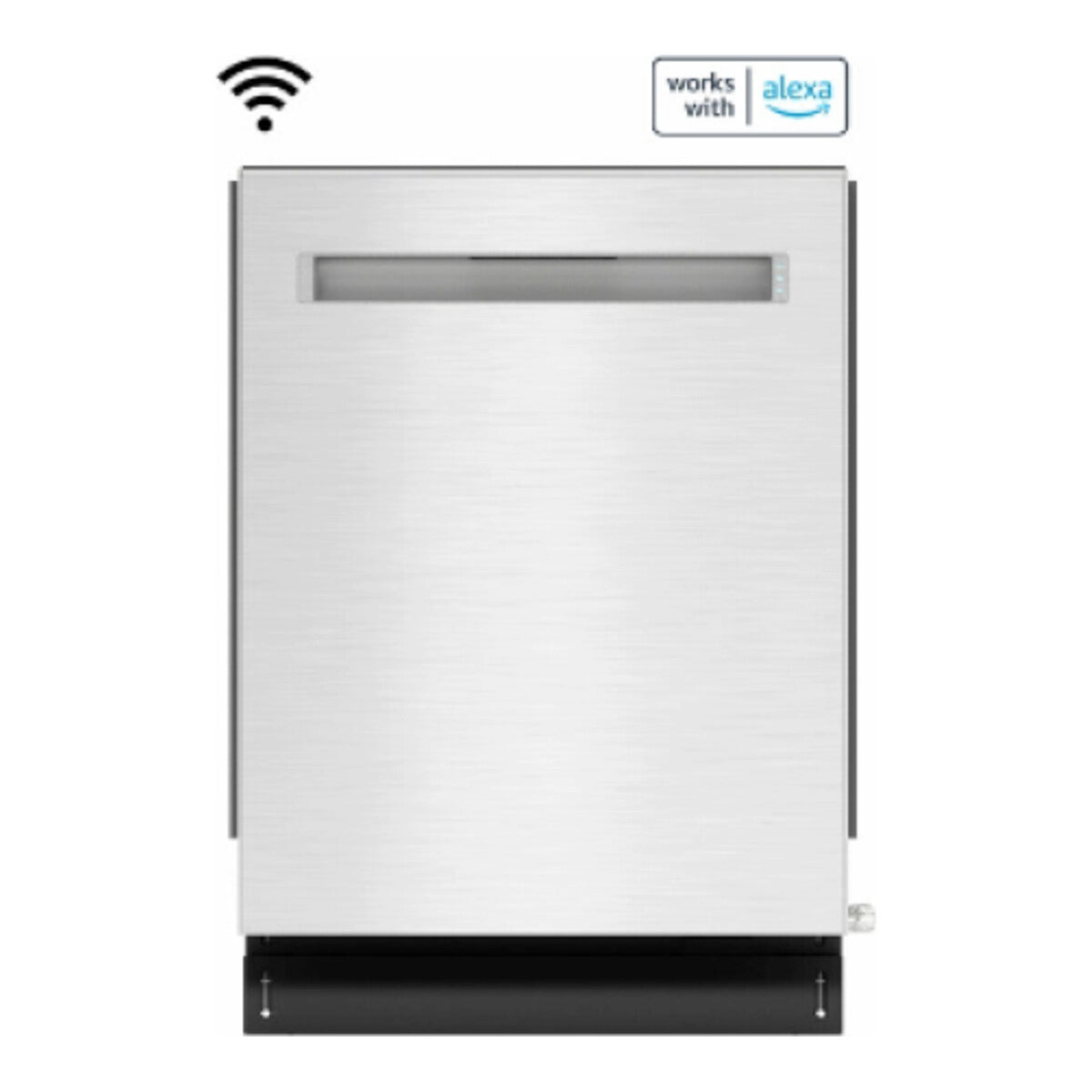 24" Smart Dishwasher, 45 dBA, Recessed Handle, Top Control, 3rd Rack