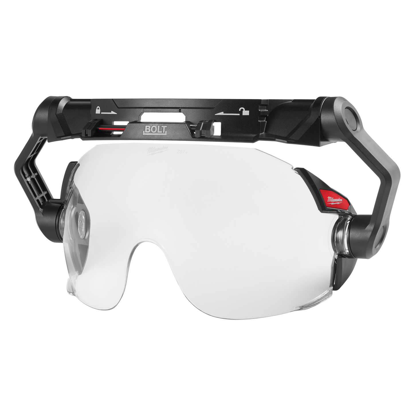 Milwaukee BOLT™ Eye Visor - Clear Dual Coat Lens (Compatible with Milwaukee® Safety Helmets & Hard Hats)