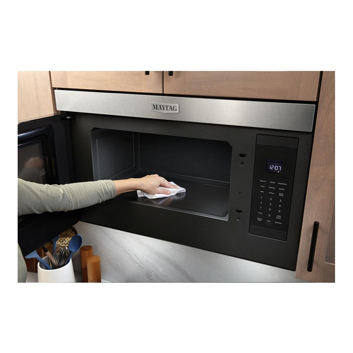 Over-the-Range Flush Built-In Microwave - 1.1 Cu. Ft.