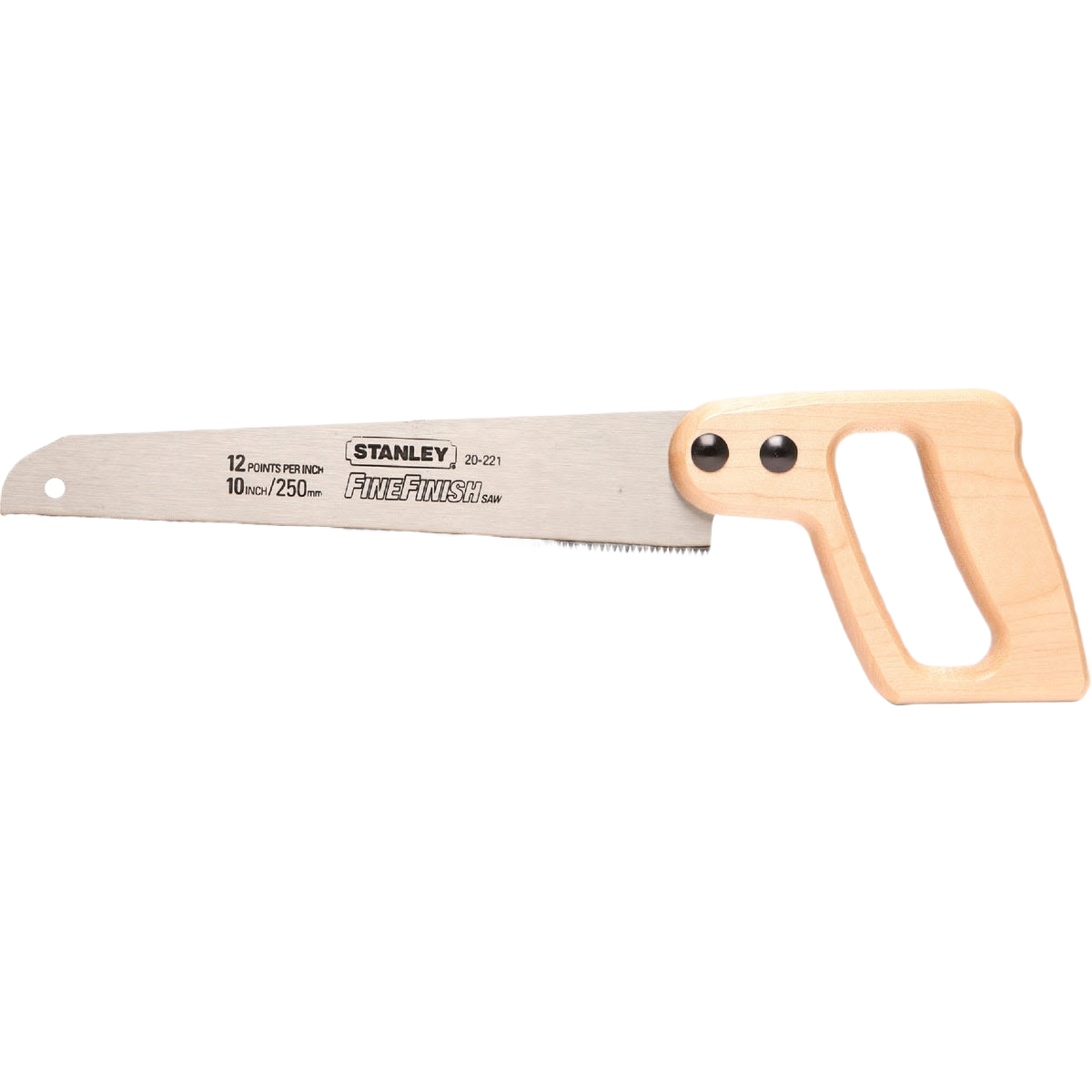 Compact hand saw with a polished steel blade and smooth wooden handle for precise home improvement cutting tasks