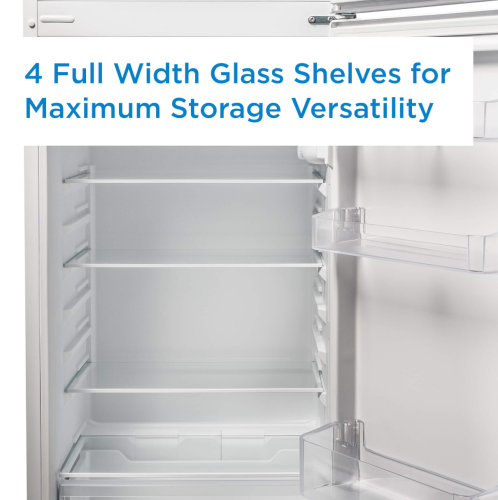 7.4 CuFt Refrigerator, ESTAR, Integrated Door Handle